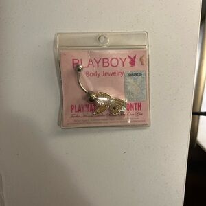 Playboy Gold and Silver Bunny Body Jewelry
